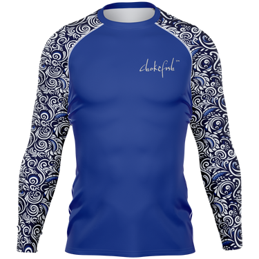 Chokefish™ Long Sleeve Rashguard Maori Men's Shirt-007
